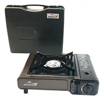 Comprar Calentador De Camping A Gas Conometal Anafe Portatil Camping Portátil  Color Marrón Incluye Maletín