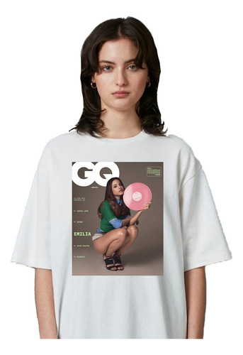 Remera Unisex Emilia Mernes Portada Gq Mp3 Personalizada