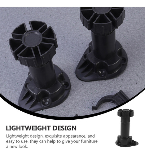 Patas De Apoyo Para Muebles, Sofás, Soportes Ajustables, 4 U
