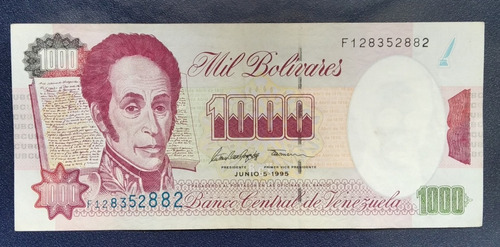 Venezuela Billete De 1000 Bolívares ,unc