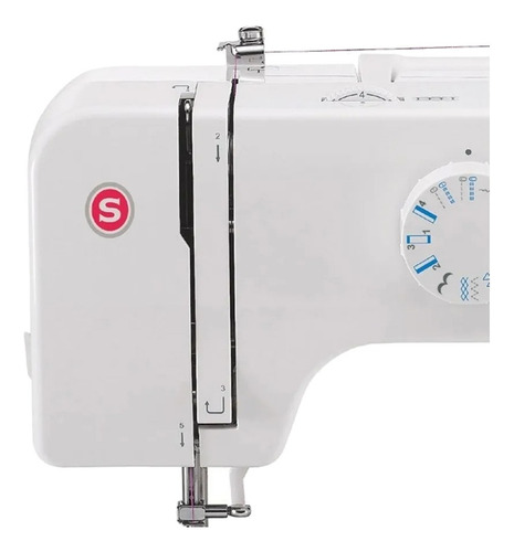 Máquina de coser recta Singer Promise 1412 portable blanca 120V