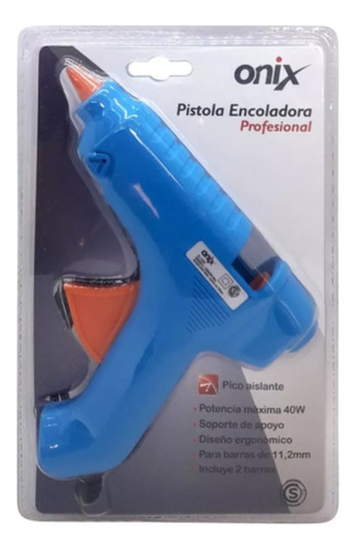 Pistola Encoladora Silicona Onix Profesional Para Barra 11.2