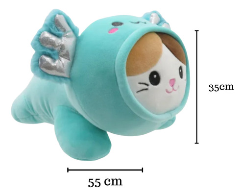 Peluche Para Regalar Grande Animalitos Suaves Smoochy Pals Ajolote