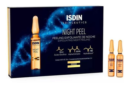 Isdin. Night Peel. Peeling Exfoliante De Noche