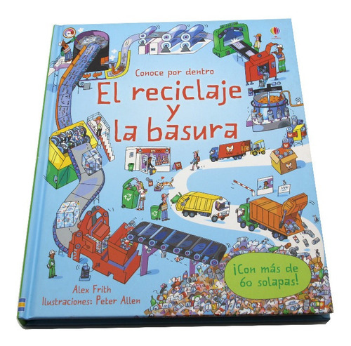 Libro De Solapas Ilustrado Para Aprender De Basura Reciclaje