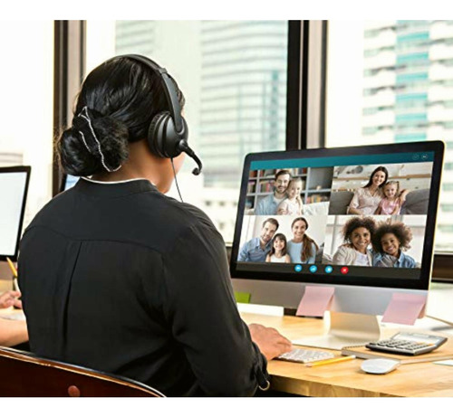 Aluratek Wired Usb Stereo Headset With Noise Cancelling Boom