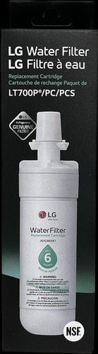 LG Lt700p- 6 Meses / 200 Galones Capacidad Refr...