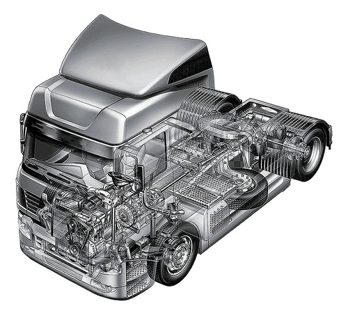 Lanterna Lateral Amarela C/ Suporte Le Noma Titanium 2019