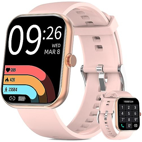 Smart Watches For Women Men With Call, Fitness Tracker ...