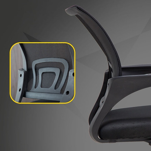 Imagen 7 de 9 de Silla Ejecutiva Ergonómica Reclinable Con Espaldar Grande