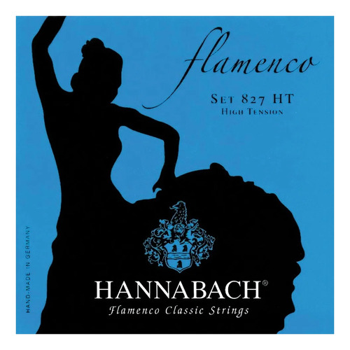 Encordado De Guitarra Clasica Hannabach 827 Mt Flamenco