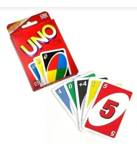 Imagen 2 de 5 de Jugo De Cartas El Uno Juego De Mesa Cartas Uno