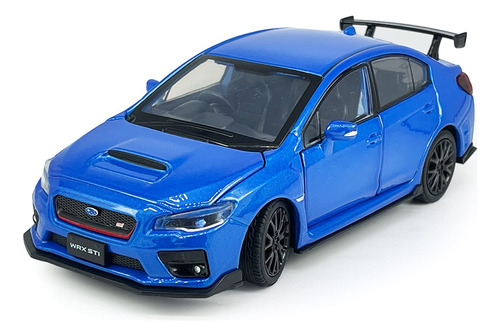 Impreza Wrx Sti S207 Modelo Fundido A Troquel Coches Racing.