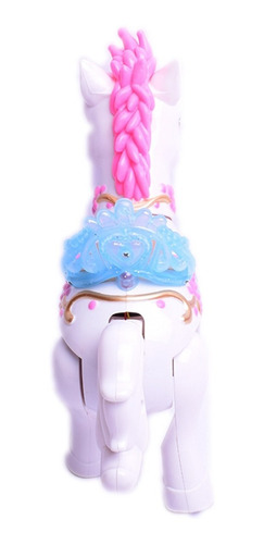 Imagen 5 de 10 de Mi Poni Alado Unicornio Con Movimiento Y Luz El Duende Azul