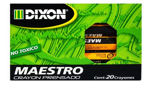 Caja C/20 Crayon Maestro Blanco Dixon