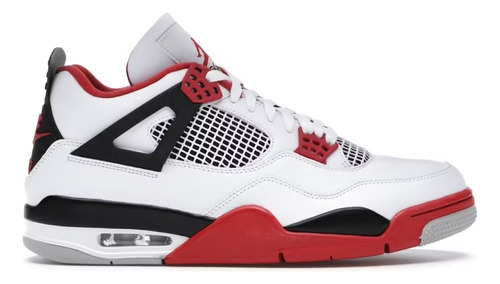 Tenis Jordan 4 Retro Fire Red Talla 27.5 Mx 