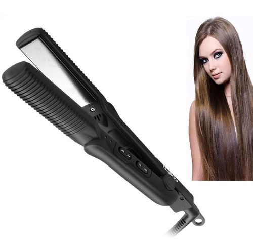 Plancha Planchita Laser Ion Negro Cabello Sedoso+brillo 230 