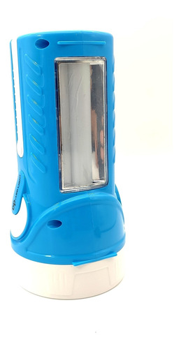 Imagem 4 de 7 de Lanterna Holofote Recarregável 1+2 Led 110v 220v Az Dp-7308