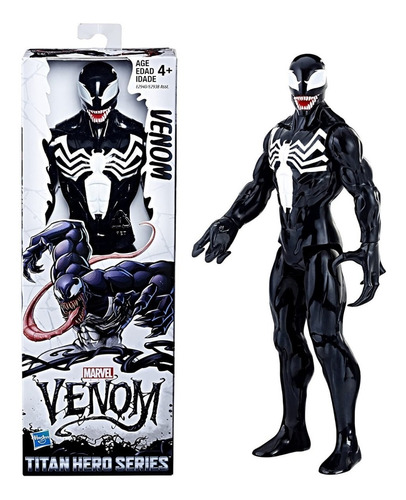 Venom Figura Marvel Venom Titan Hero Series Hasbro 12 PuLG