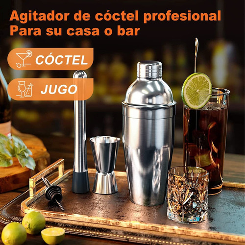 Kit Para Preparar Cócteles De 750 Ml, Juego De 23 Piezas