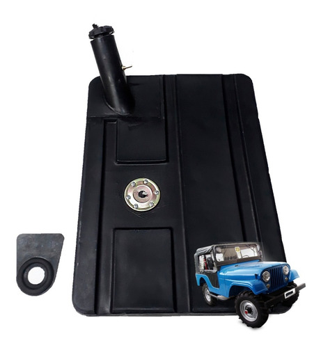Tanque Combustivel Jeep Willys Cj5 + Boia + Junta + Babador