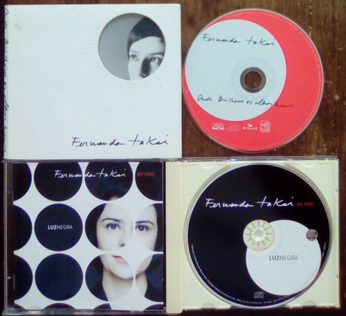 2x Cd Fernanda Takai Luz Negra / Onde Brilhem Os Olhos Seus