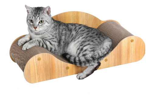 Rascador De Carton Fluffydream Para Gatos, Bloc De Rascar...