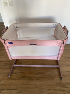 candy pink Chicco Next2Me Magic 