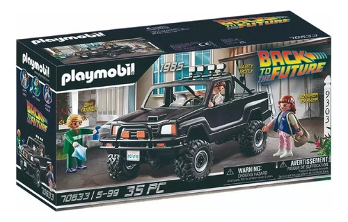 Playmobil 70633 Camioneta Volver Al Futuro Marty Pick-up