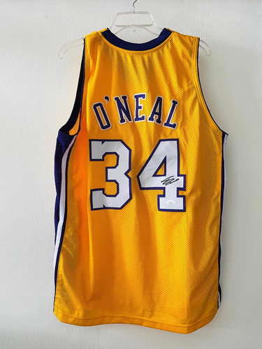 Jersey Shaq Oneal Autógrafo Nba Lakers