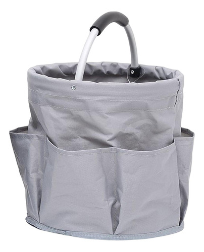 Cesta De Picnic De Gran Capacidad Bolsa De Aseo Para Gris