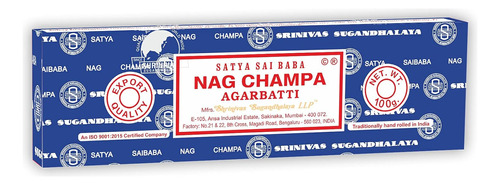 Varillas De   Sai Baba Nag Champa, 100 Gramos (paquete ...