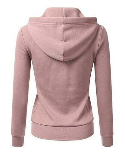 Sudadera Con Capucha Suelta De Manga Larga Para Mujer
