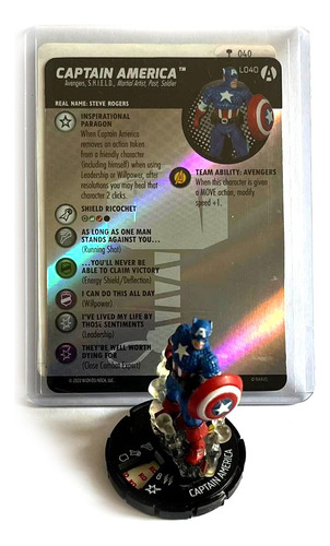 Heroclix Marvel Captain America #040 Hammer Of Thor + Legacy