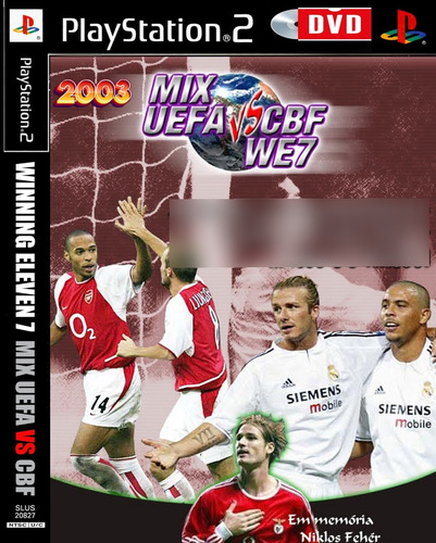 Winning Eleven 7 Mix Uefa Vs Cbf - Ps2