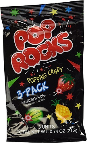 Packs Surtido Pop Rocks Candy, (2 Docena)