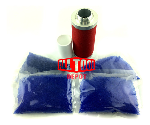 Compresor Aire 3 Etapa Filtro Kit Repuesto Coalescing Perla