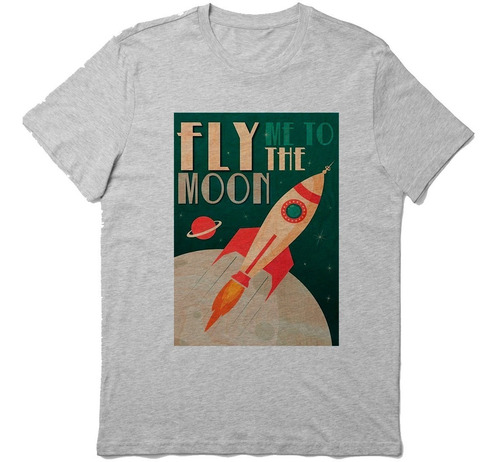 Fly Me To The Moon Remera