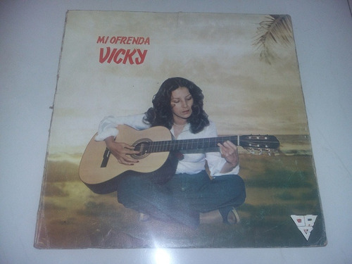 Lp Vinilo Disco Acetato Vicky Mi Ofrenda