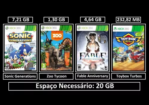 Sonic Generations Midia Digital [XBOX 360] - WR Games Os melhores