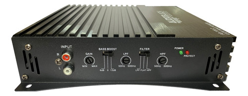 Amplificador Audioblack Ab-100.2 2 Canales 450w Máx Clase Ab