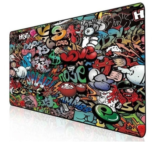 Mouse Pad Gamer Para Mouse Y Teclado Diseño Mapa 80 X 30 Cm