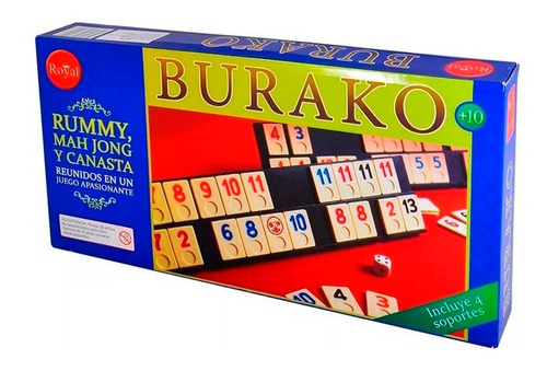 Juego De Mesa Burako- Rummi Royal