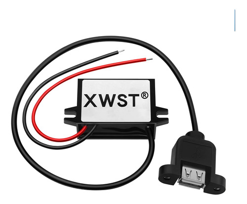 Xwst Dc To Dc 12v 24v To 5v 3a 15w 15watt With Ear Usb Outpu