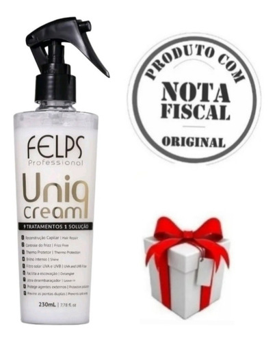 Felps Profissional Uniq Cream Hair Treatment 9 In 1 230ml