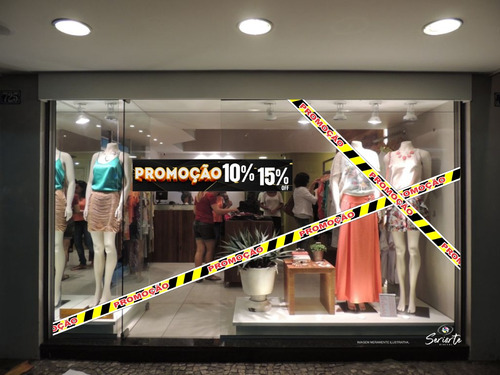 Adesivo Promoção Para Vitrine Loja Mod. 06