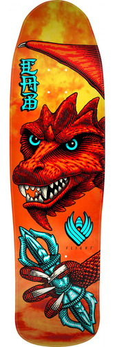 Tabla Skate Para Monopatin Color Rojo