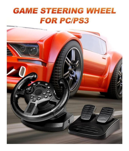 Vibration Racing Steering Wheel And Brake Pedal Kit