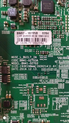 Vendo Tarjeta Main Tv Samsung Un55ru7300k Un55ru7300 Vs Ca02