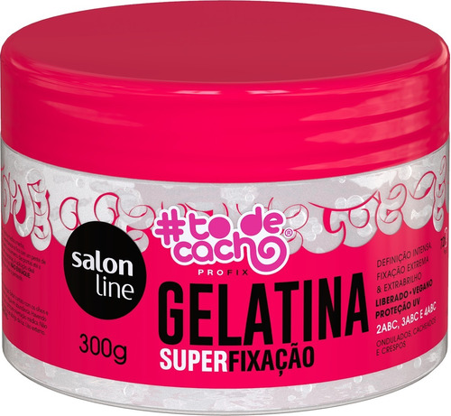 Gelatina Super Fixação #todecacho Profix Salon Line 300g